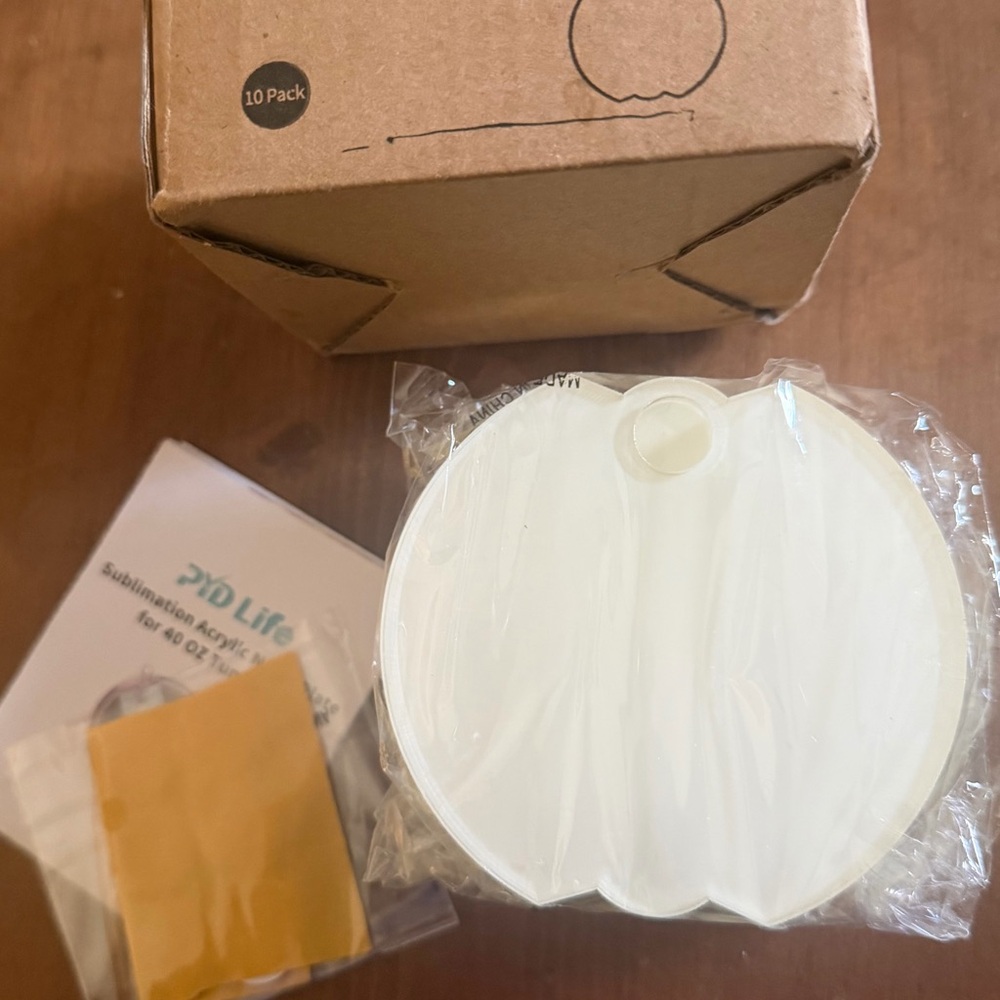 Sublimation lids by PYD LIFE- 10 Pack